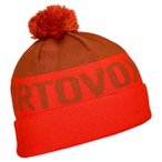 Ortovox - Bobble Knit Beanie - Mütze Gr 50-56 cm rot