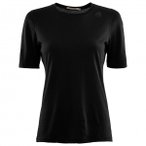 Aclima - Women's Lightwool Undershirt Tee - Merinounterwäsche Gr S schwarz