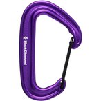 Black Diamond Miniwire Karabiner  Karabiner lila Größe One Size Alpinklettern