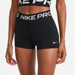 NIKE Damen Shorts W NP 365 SHORT 3IN, Größe XL in Schwarz