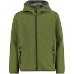 CMP Kinder Fix Hood Fleecejacke ( Grün 116)
