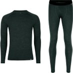 DANISH ENDURANCE Baselayer-Set Core Merino, Größe M in Grün