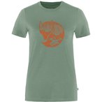 Fjällräven Abiskoool Fox  Damen  T-Shirts gruen Größe XXS Camping  Hautfreun
