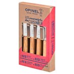 Opinel - Les Essentiels du Cuinisier - Küchenset 4-teilig - Küchen-Set Gr 4-te