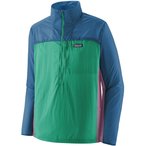 Patagonia Houdini Stash 1/2 Zip Anorak Herren  Freizeitjacke, Parkas gruen Grö�