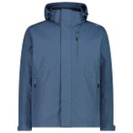 CMP - Jacket Zip Hood Detachable Inn.Jacket 36Z2257D - Doppeljacke Gr 58 blau
