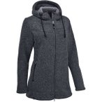 MAUL Damen Wilde Kaiserin Strickfleece Ma, Größe 38 in Schwarz
