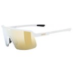 Uvex - Dyrt Mirror S3 - Fahrradbrille weiß/beige