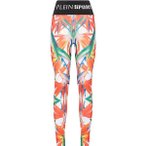PLEIN SPORT Sportleggings, Größe S in Weiß
