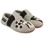 Haflinger - Kid's Everest Team - Hüttenschuhe 30 grau