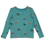 Finkid - Kid's Juhannus Sun - Longsleeve Gr 130/140 türkis
