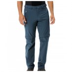 Vaude - Farley Stretch T-Zip Pants III - Zip-Off-Hose Gr 52 - Long blau