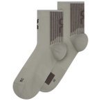 On - Performance Run Sock Mid - Laufsocken 47-49 grau