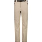 CMP Zip Off Trekking Hose Herren  Zip-Hosen beige Größe 5XL Camping  Elastisch