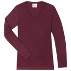 Engel - Women's Shirt L/S - Merinoshirt Gr 42/44 rot