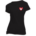 Nograd Coeur De Pierre  Damen  T-Shirts schwarz Größe S Bouldern | Sportklette