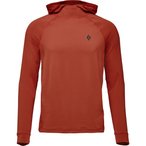 Black Diamond Alpenglow  Herren  Hoodies rot Größe M Trekking  Kühlend