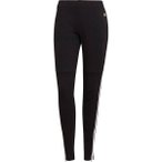 ADIDAS Damen Sportswear 3-Streifen Skinny Hose, Größe L in Schwarz