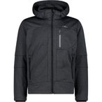 CMP Zip   Herren  Softshelljacke grau Größe 3XL Trekking  Wasserabweisend Wass