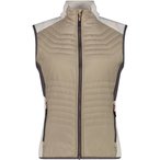 CMP Hybrid Weste Damen  Kunstfaserwesten beige Größe XXS Trekking  Klein verpa