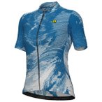 Alé - Women's PR-E Fan S/S Jersey - Radtrikot Gr XL blau