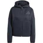ADIDAS Damen Kapuzensweat Z.N.E. Zip (normal & lang), Größe XS in Schwarz