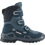 LOWA Kinder Freizeitschuhe MILO EVO GTX HI JR, Größe 39 in Blau