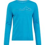 McKINLEY Herren Shirt Shane LS M, Größe M in Blau