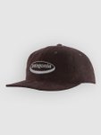 Patagonia Corduroy Cap 95 oval logo / den brown Gr. Uni