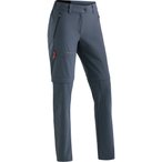 Maier Sports Nata Zip Loop Zip Off Hose Damen  Zip-Hosen blau Größe 3XL Campin