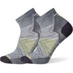 Smartwool Run Zero Cushion Ankle  Herren  Laufsocken grau Größe 42  Trailrunni