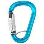 AustriAlpin - HMS Rondo Alu 3-Wege Autolock Selfie - HMS-Karabiner blau