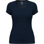 Odlo Active F-Dry Light  Damen  Kurzarm Unterhemden blau Größe XS   Elastisch