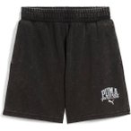 PUMA Damen Shorts CLASS Washed Shorts 5 TR, Größe XL in Schwarz