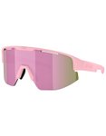 Bliz - Vielseitige Sonnenbrille - Matrix Matt Powder Pink Brown W Rosé Multi  -