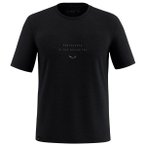 Salewa - Eagle EITD Alpine Merino T-Shirt - Merinoshirt Gr 46 schwarz