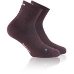 Rohner Dynamic Merino Quarter   Wandersocken lila Größe 39  Trekking  Elastisc