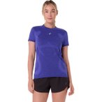 ASICS Damen T-Shirt ROAD SEAMLESS SS TOP, Größe XS in Blau