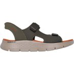 SKECHERS Herren Slipper GO WALK FLEX SANDAL-EASY ENTRY, Größe 46 in Grau