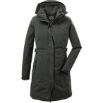 KILLTEC Damen Mantel KOW 165 WMN PRK, Größe 48 in Grün