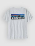 Patagonia P-6 Logo Responsibili T-Shirt fiber white Gr. XL