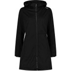 CMP Damen Funktionsjacke WOMAN PARKA ZIP HOOD, Größe 36 in Schwarz
