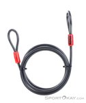 Abus Cobra Stahlkabel 10/220cm Fahrradschloss Zubehör-Schwarz-One Size