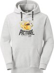 Picture Organic Clothing - Sweat à capuche - Cheasy Hoodie Grey Melange für He