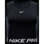 NIKE Damen Shirt PRO DF 365 CROP TANK, Größe M in Schwarz