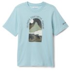 Columbia - Kid's Valley Creek II S/S Graphic Shirt - T-Shirt Gr XXS blau/grau