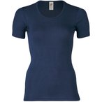 Engel  Damen  T-Shirts blau Größe XL Lifestyle  Hautfreundlich Merinowolle