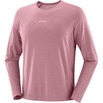 Salomon SHKout Core  Herren  Laufshirts rosa Größe S Trekking  Elastisch