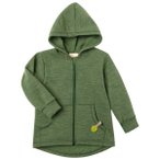 Engel - Kid's Kapuzenjacke - Wolljacke Gr 104 oliv