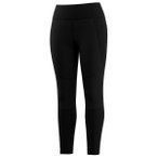 Smartwool - Women's Active Fleece Wind Tight - Lauftights Gr XS schwarz